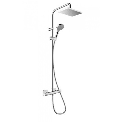 Душевая система наружного монтажа Hansgrohe Vernis Shape 230 Showerpipe Green 26319000